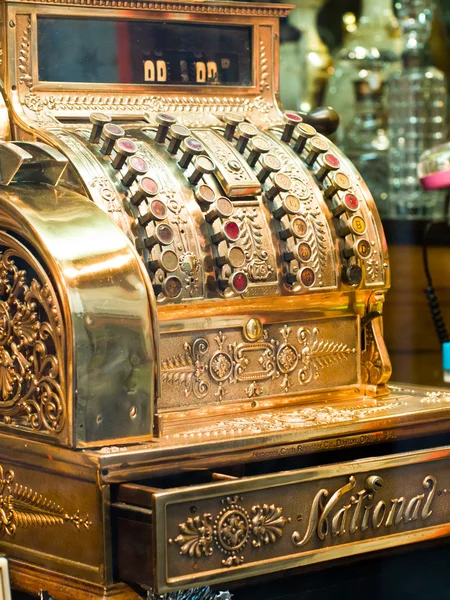 Golden old cash machine