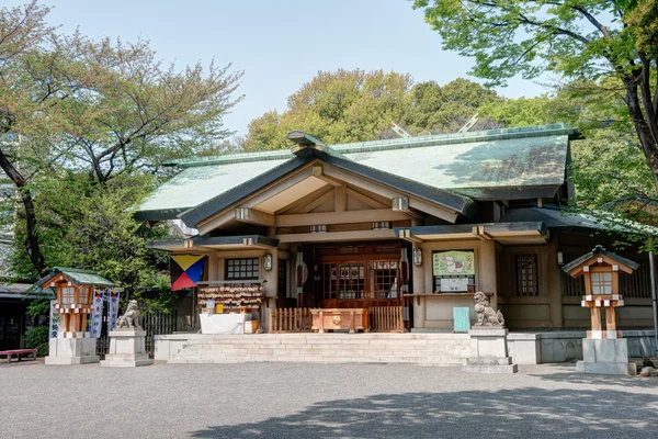 TOKYO, JAPAN - APRIL 17 2014: Togo Shrine, Tokyo, Japan. Togo Shrine is dedicated to the divine souls of Marshal-Admiral Marquis Togo Heihachiro(27 January 1848 - 30 May 1934).
