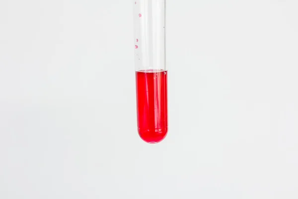 Glass tube used in biochemical analysis.