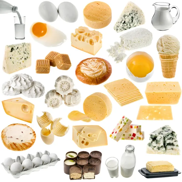 Collection of dairy produce