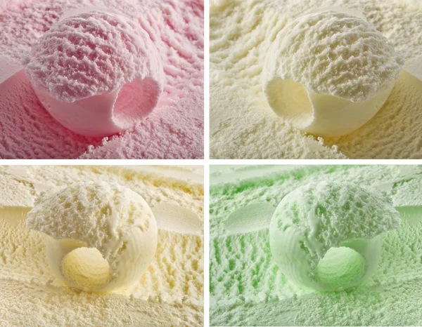 Color ice cream