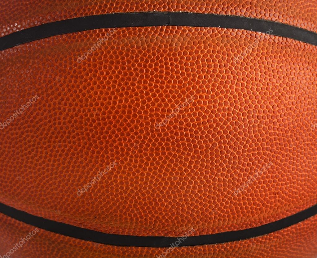 Basketball ball detail leather texture background — Stock Photo