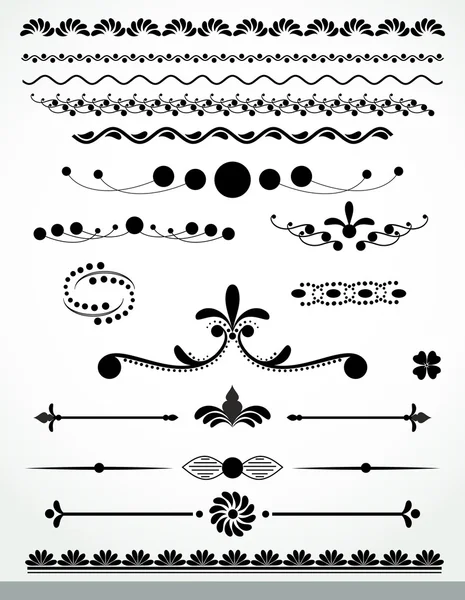 Dividers and decorations, Black and White Collection