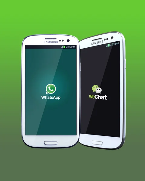 WhatsApp and WeChat