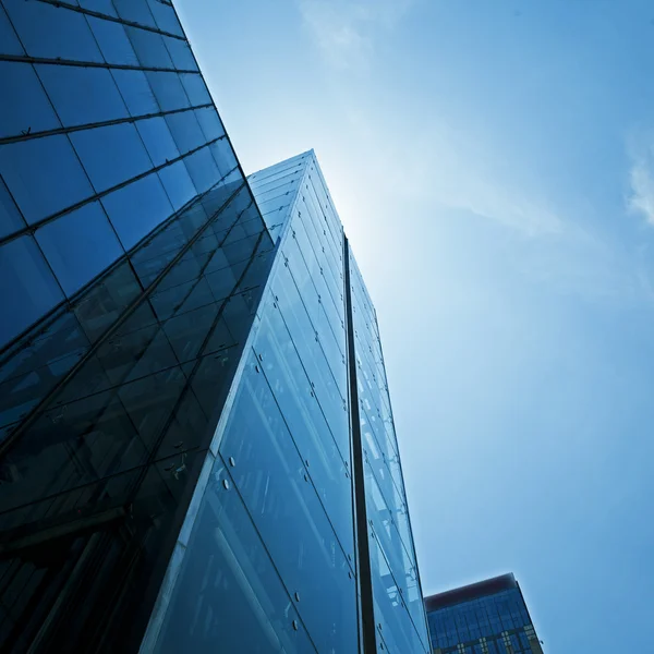 Modern glass building exterior