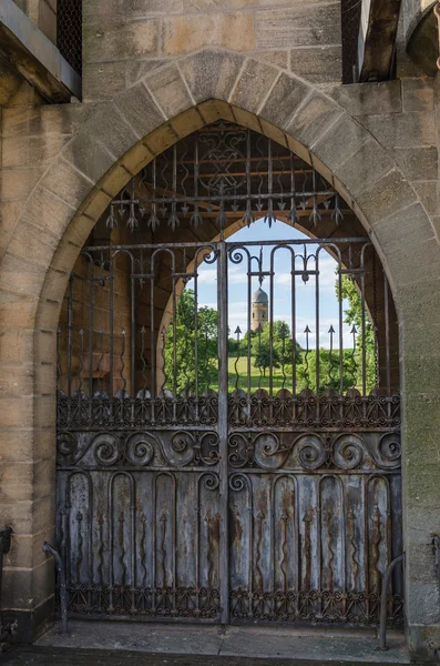 Old iron gates