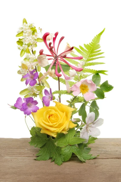 Mixed flower arrangement