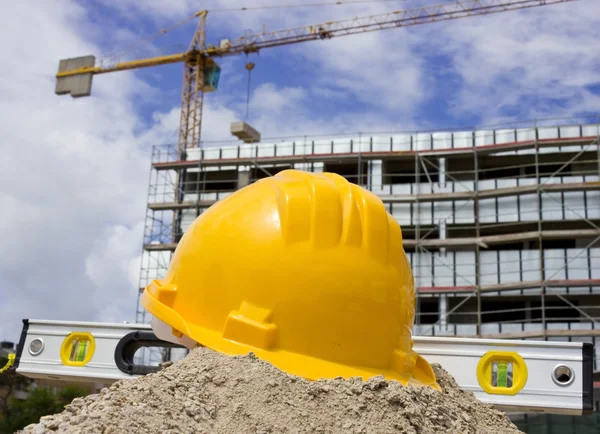 Hard Hat and construction site