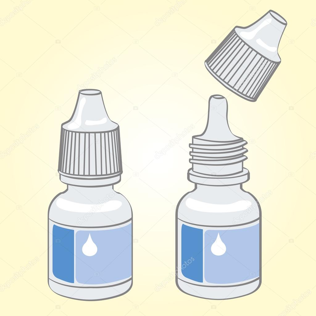 Eye drops vector — Stock Vector © attaphongw 20255085