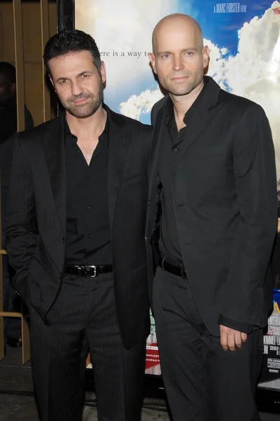 Khaled Hosseini and Marc Forster at the Los Angeles premiere of The Kite Runner. Egyptian Theatre, Hollywood, CA. 12-04-07