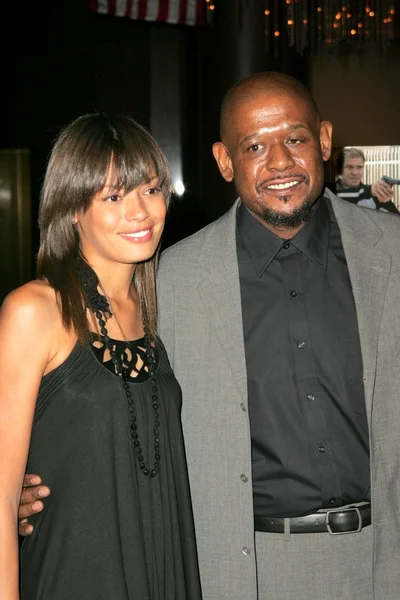 Keisha Whitaker and Forest Whitaker at the premiere screening of The Shield Season 5. Directors Guild of America, Los Angeles, CA 01-09-06