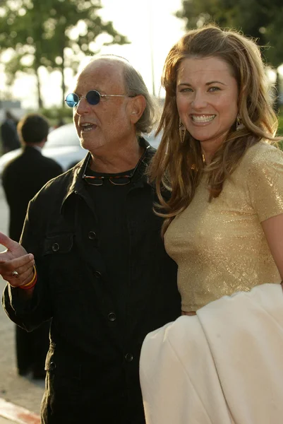 Lucy Lawless and Avi Arad