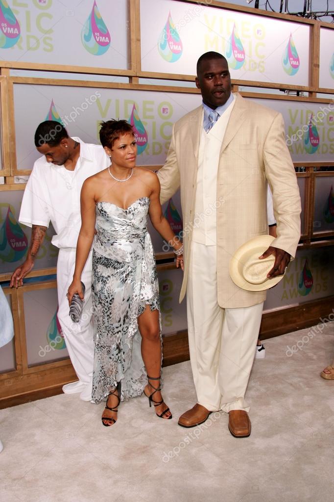 Shaquille Oneal and wife Shaunie – Stock Editorial Photo © s_bukley
