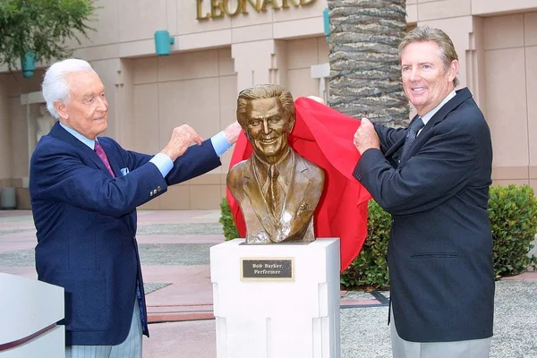 Bob Barker and Askin (Chairman of the Academy)