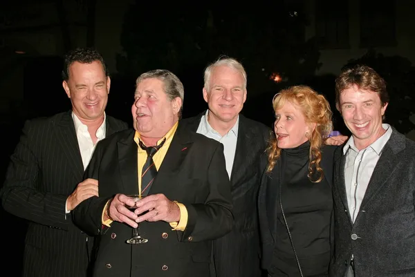 Tom Hanks, Jerry Lewis, Steve Martin, Stella Stevens and Martin Short