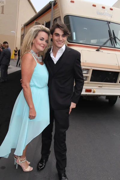 RJ Mitte and mother