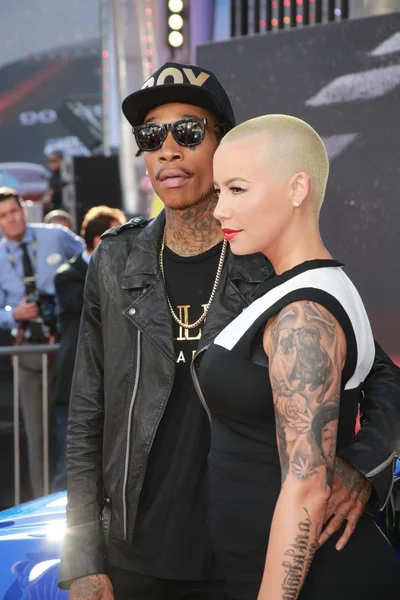 Wiz Khalifa and Amber Rose