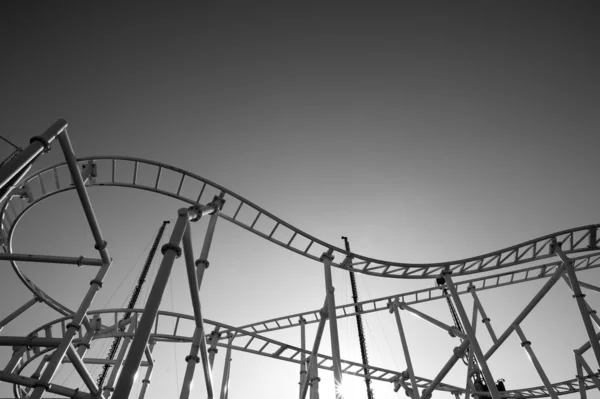 Roller-coaster in the Coney Island Astroland Amusement Park, USA