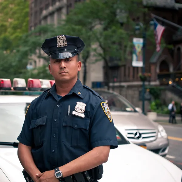 NEW YORK CITY - JUN 27: NYPD Police officer in NYC