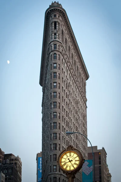 NEW YORK CITY - JUNE 28: Flat Iron building facade on June, 28th