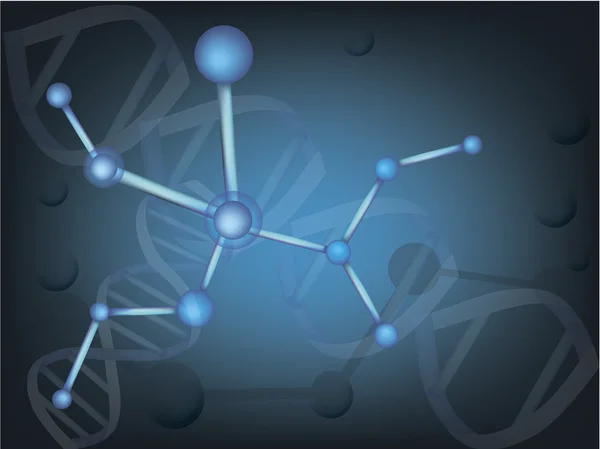 Molecule. eps10 vector illustration