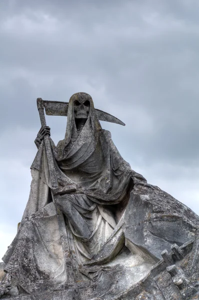 Grim reaper statue