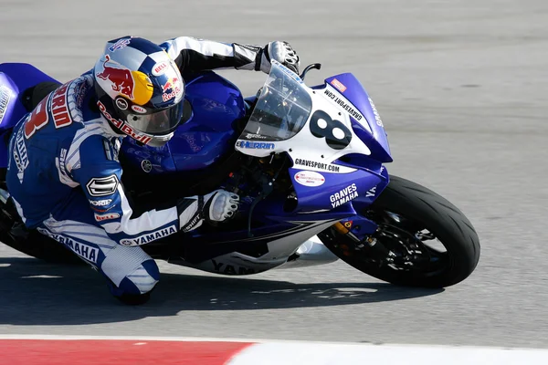 Josh Herrin rides his Yamaha YZF-R6