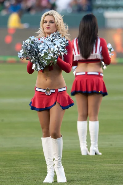 Chivas girls before the Major League Soccer game