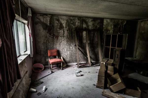 Old room in the Abandoned Hotel