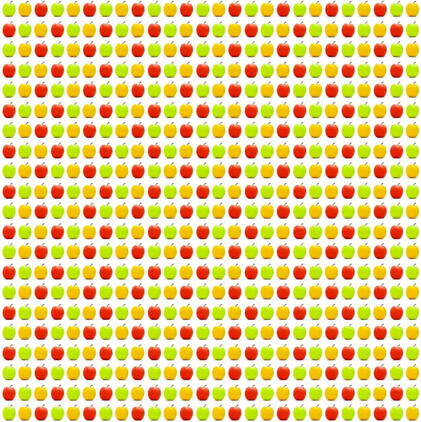 Seamless apples pattern
