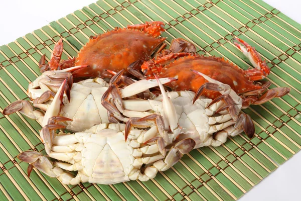 Crabs on mat