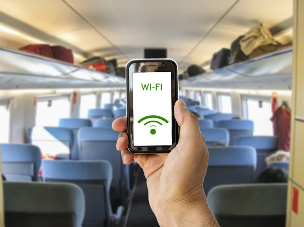 Connect wifi on the train