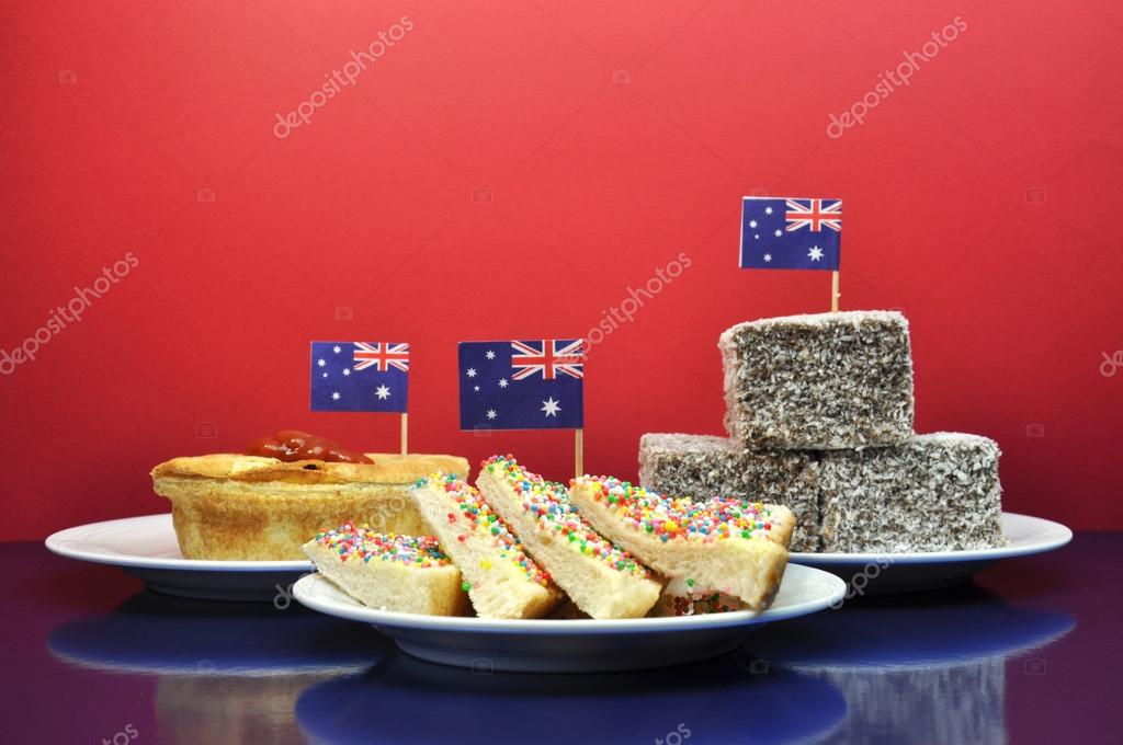 Australien tag party essen — stockfoto © amarosy #17171265