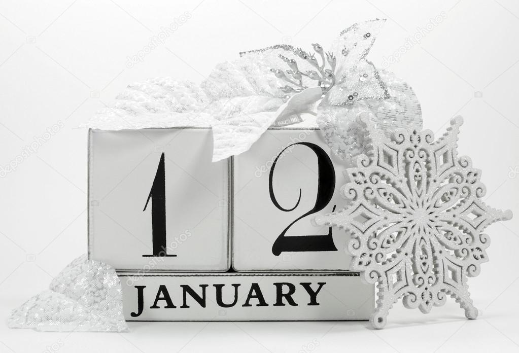 Save the date vintage shabby chic calendar for January 12 — Stock Photo © amarosy #38068399 Save the date vintage shabby chic calendar for January 12 — Stock Photo © amarosy #38068399