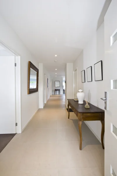 Entry hall to stylish contemporary home