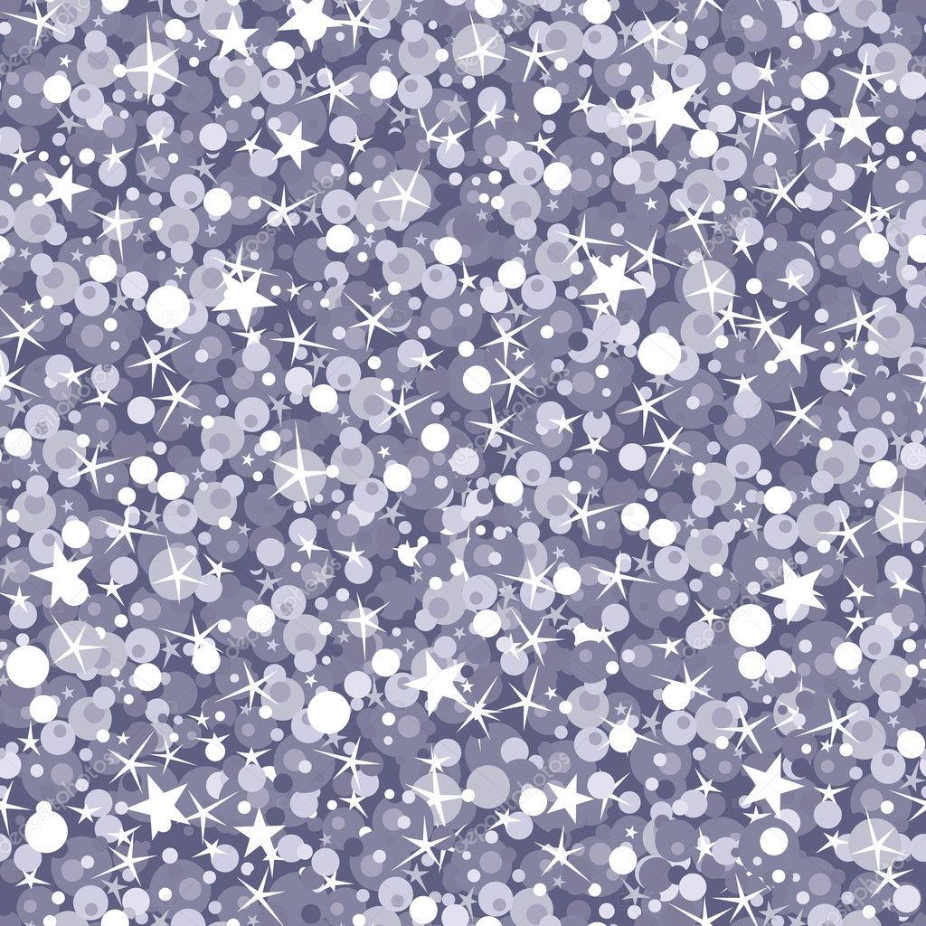 Silver sparkles seamless pattern background u2014 Stock Vector ...