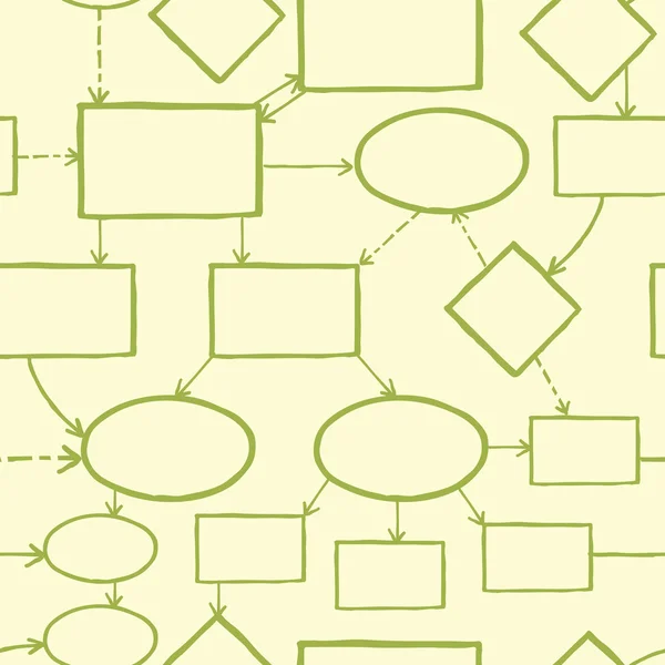 Blank mind map seamless pattern background