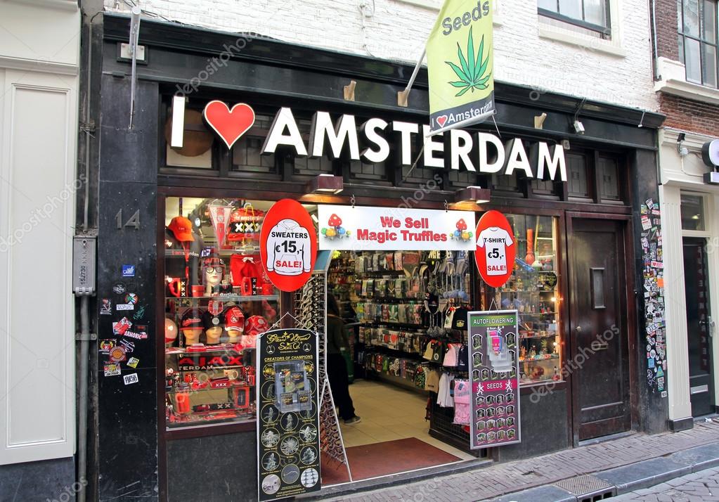 im Rotlichtviertel in Amsterdam, Niederlande