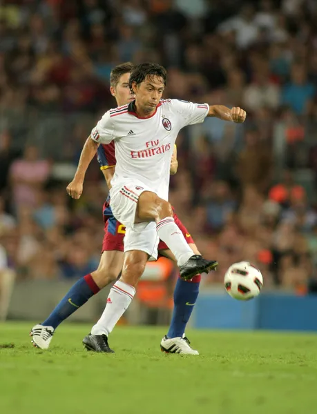 Filippo Inzaghi player of AC Milan