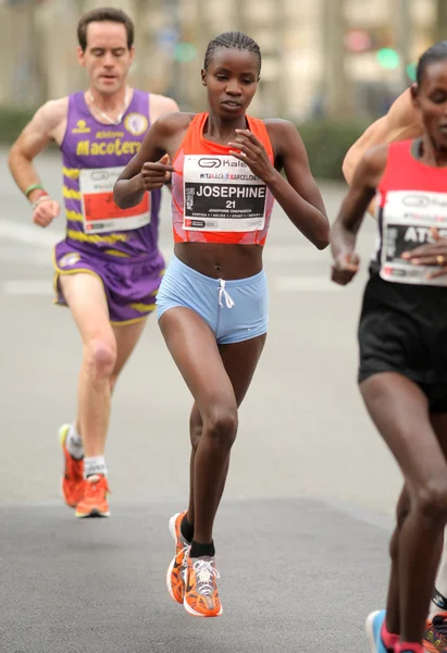 Kenyan half distance runner Josephine Chepkoech