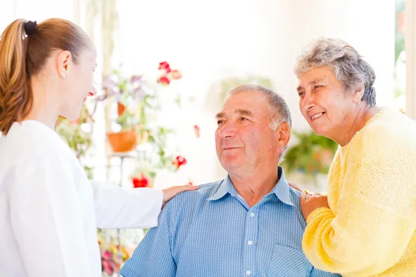 Elderly couple