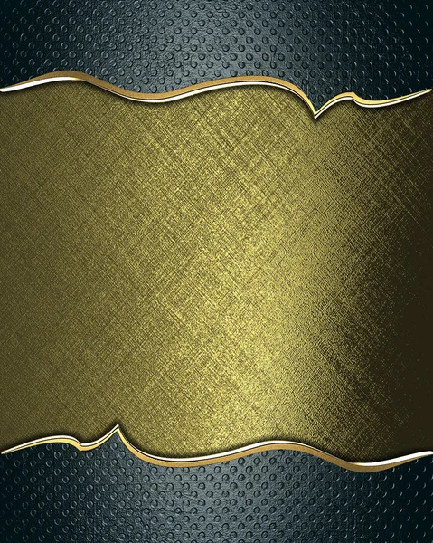 Gold rich texture with grunge green edges and gold trim