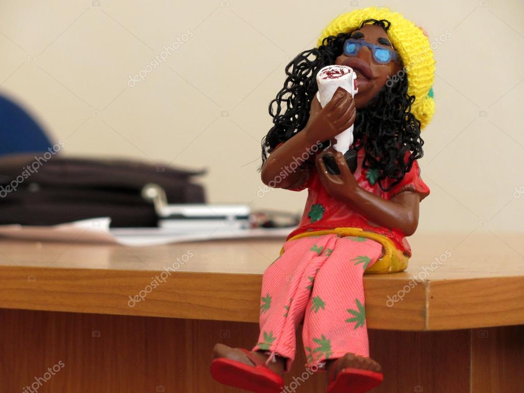 A small figurine Bob Marley — Stock Photo © varchik22 30112947