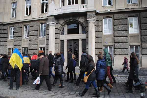 Prosecutor\'s Office in Lviv procession