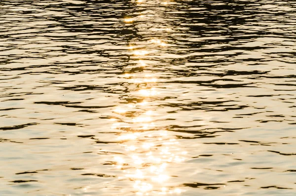 Sun reflection on the river