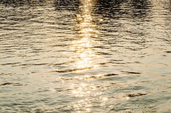 Sun reflection on the river