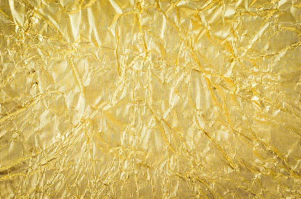 Gold paper crumpled texture
