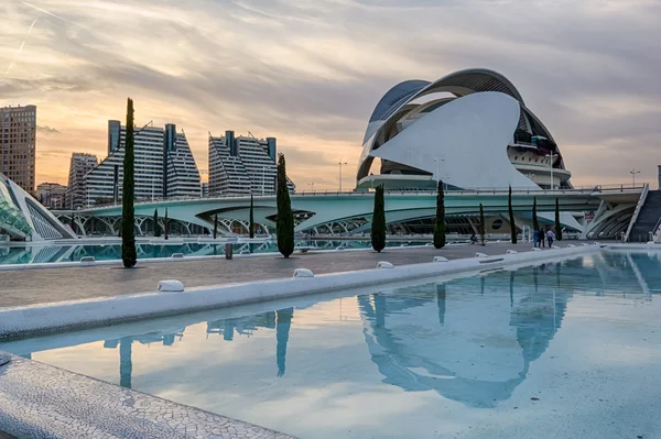 Sunset at the City of Arts and Sciences - Valencia