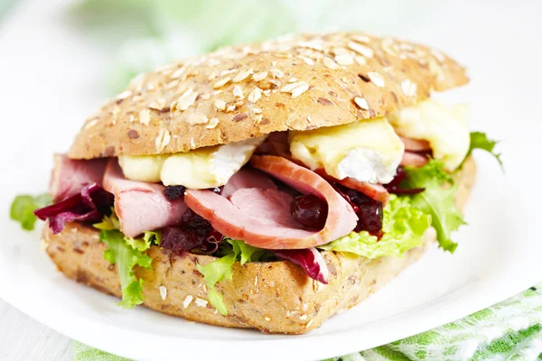 Fresh Homemade Turkey Sandwich