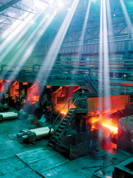 Rolling mill steel works
